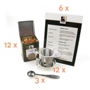 Horeca pakket biologisch met 12 x 100 gr losse thee