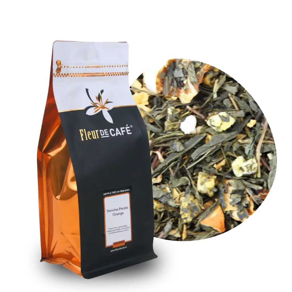 Sencha Perzik Orange 250 gram