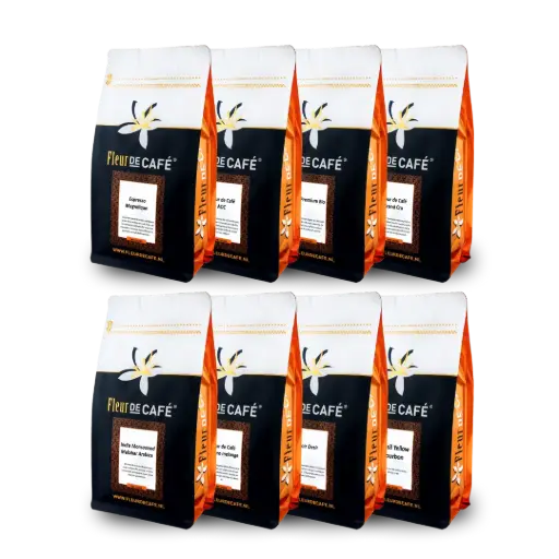 [KPR005] Proefpakket Populair 8 x 500 gram koffiebonen