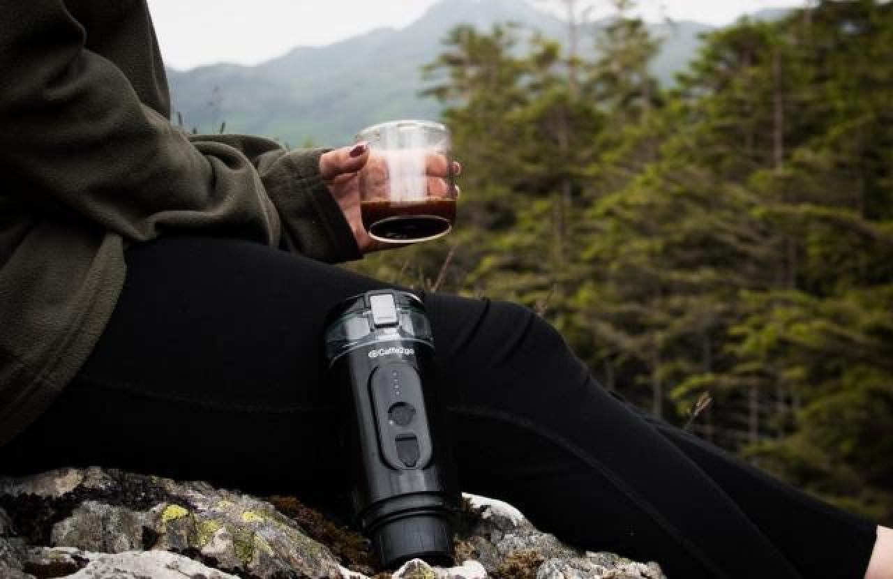 koffie op camping presso XI