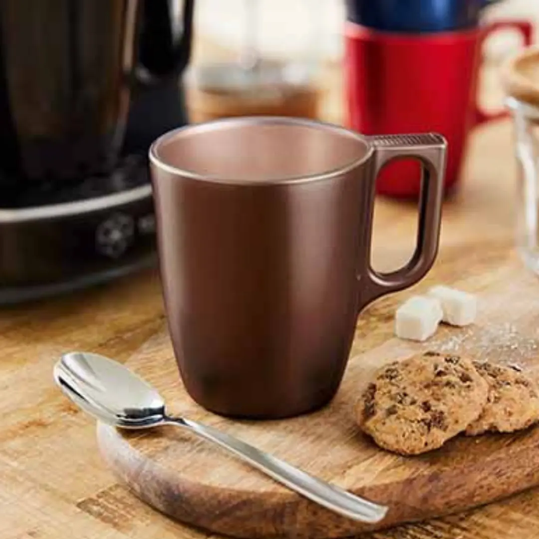 Luminarc servies stijlvol koffie drinken