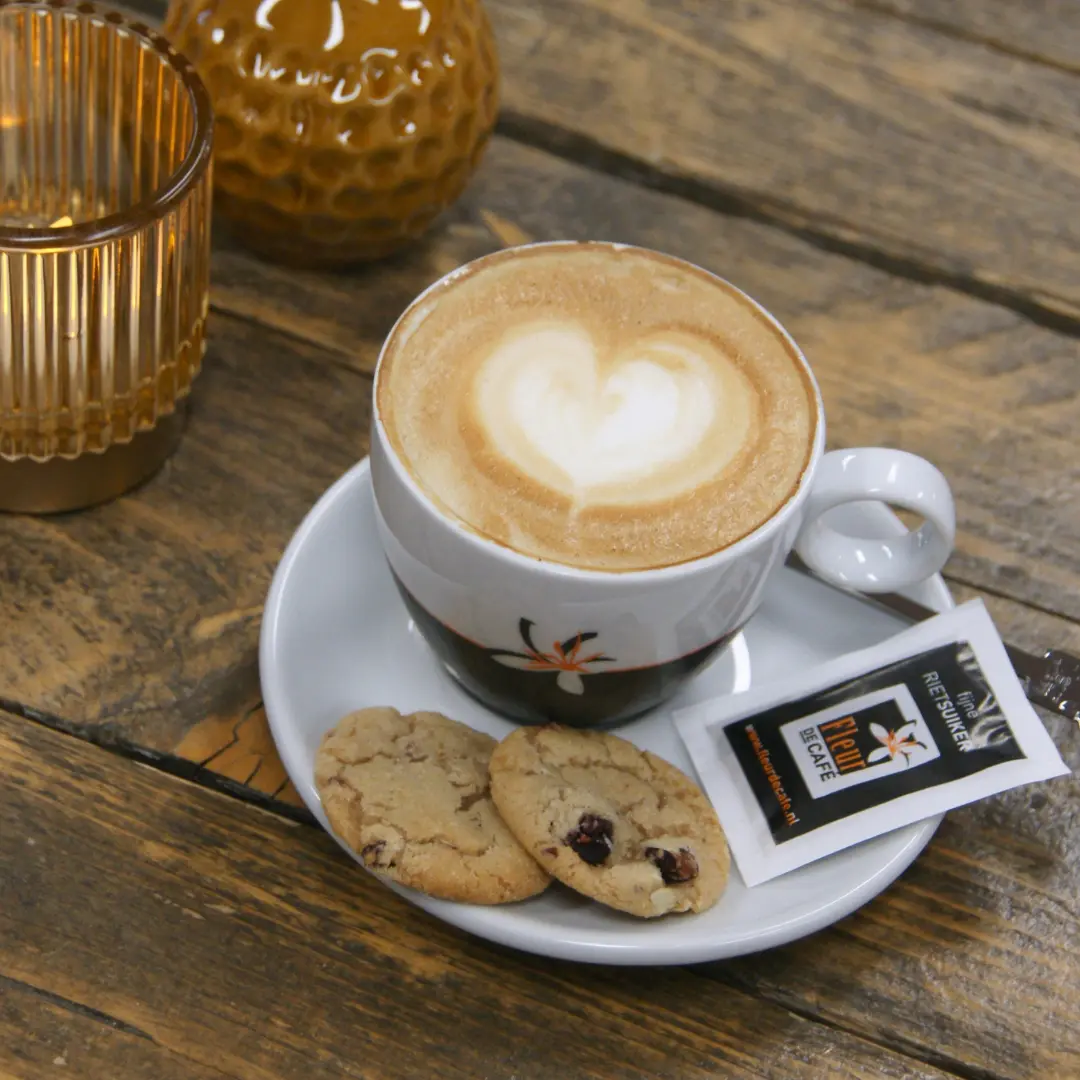 horeca koffie servies fleur de cafe