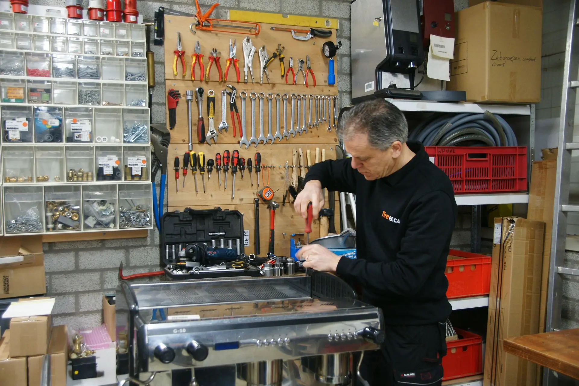 Onderhoud en reparatie van uw koffiemachine