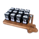 Plateau hout de Luxe