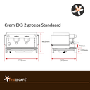 Afmeting_Crem EX3 Smartsteam zwart 2 groeps