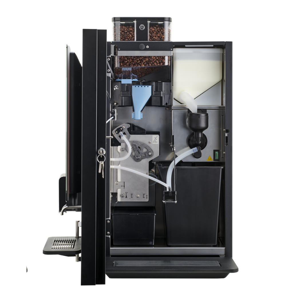 Koffiemachine Animo x 11 optiBean binnenzijde
