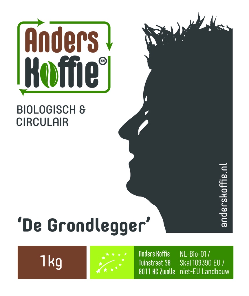 Anders Koffie Grondlegger Bio 1 kg