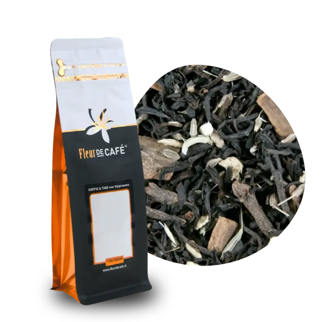 Black Spicy Bombay Chai Bio 100 gram