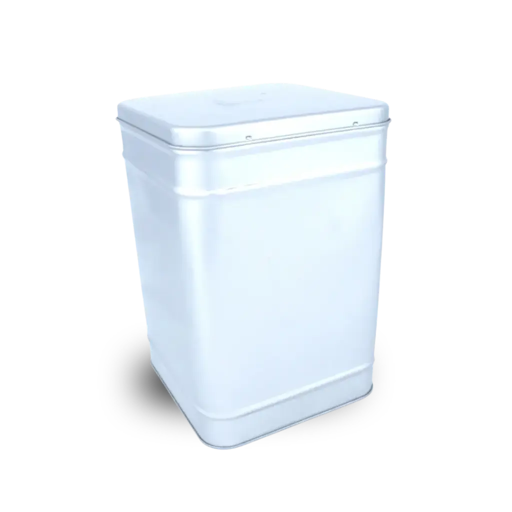 Op = op Blik zilver vierkant 1 kg