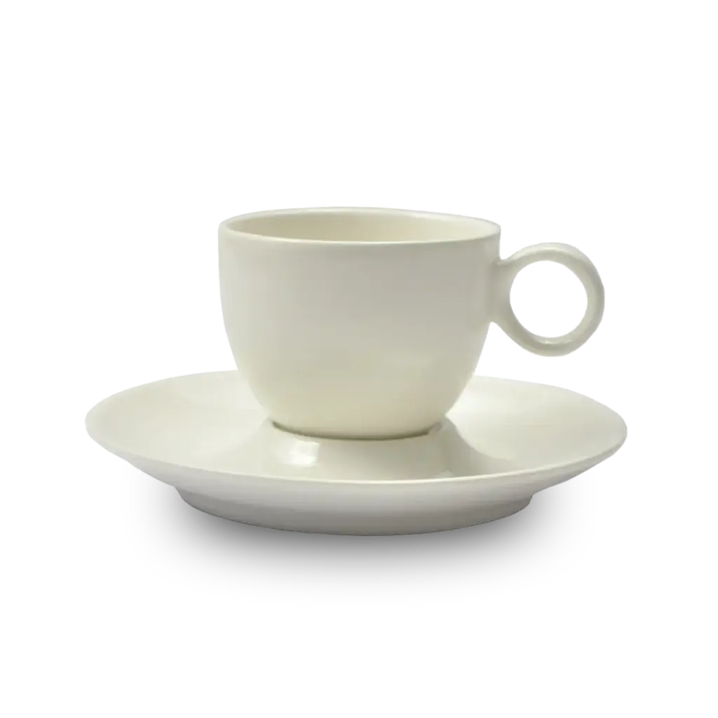 Op = op Coffeepoint koffie/cappuccino schotel