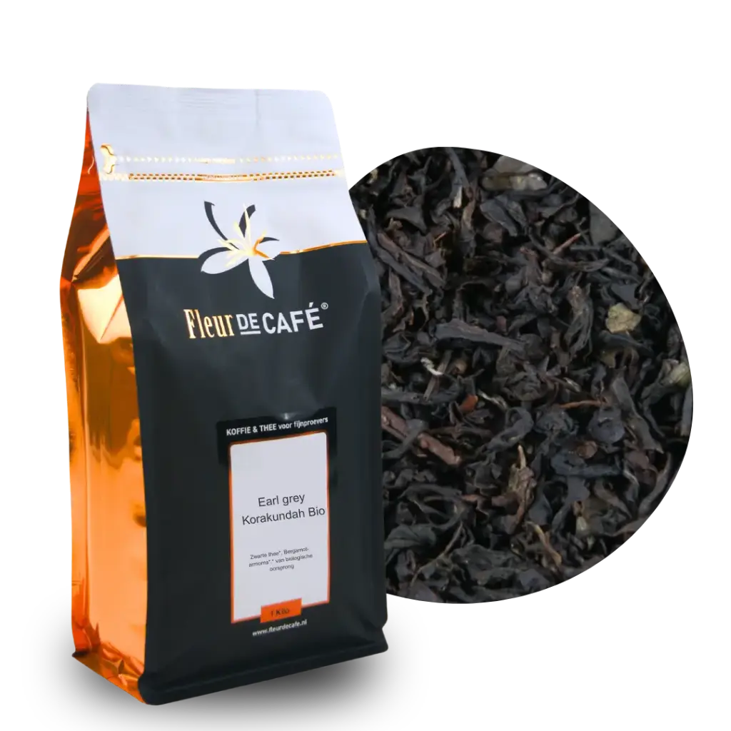 Op = op Earl grey Korakundah Bio  1 kg