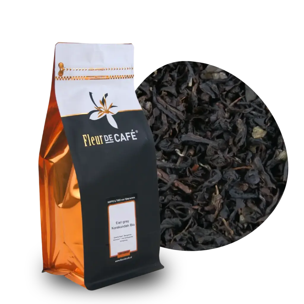 Op = op Earl grey Korakundah Bio 250 gram