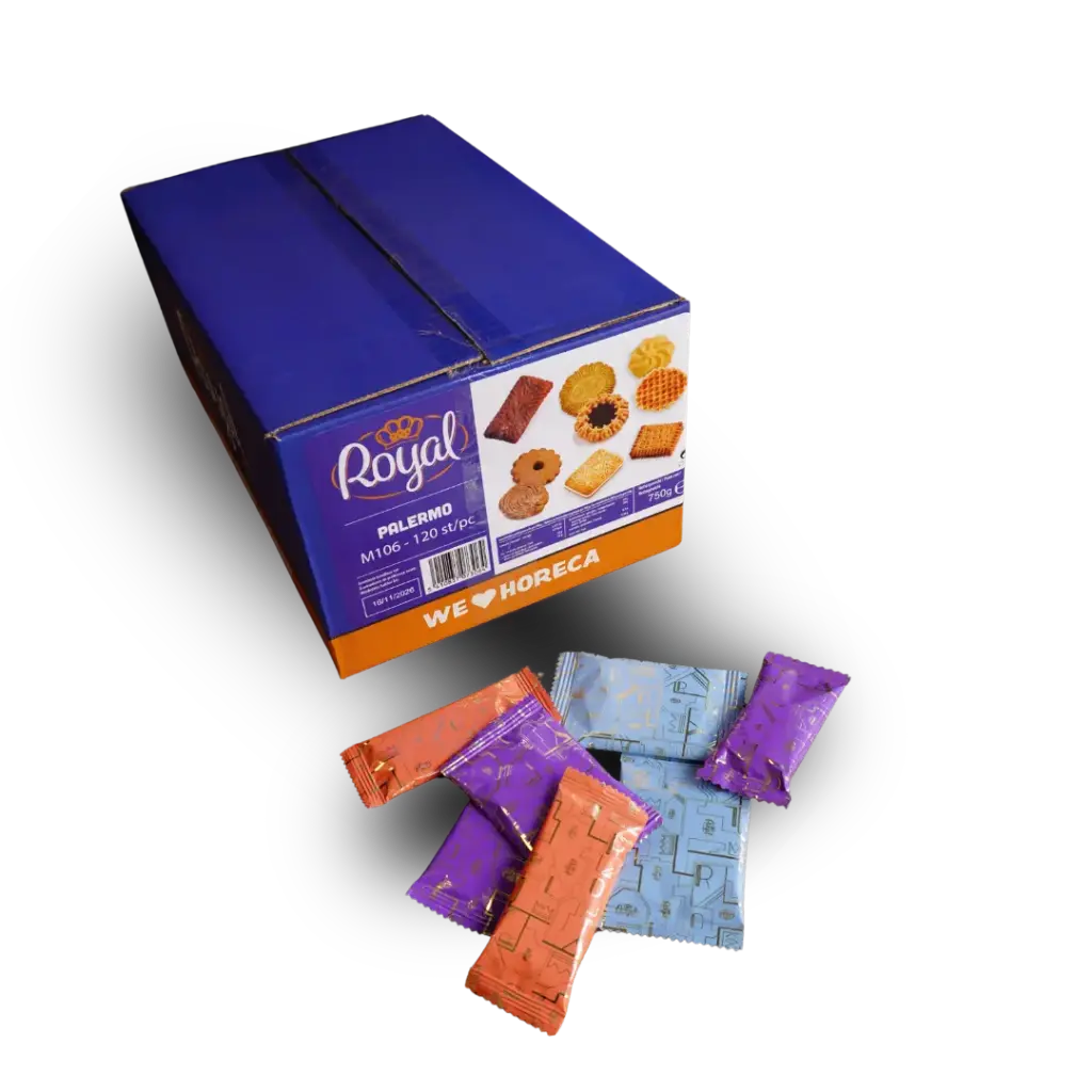 Koekjes per stuk verpakt- Palermo mix 120 stuks