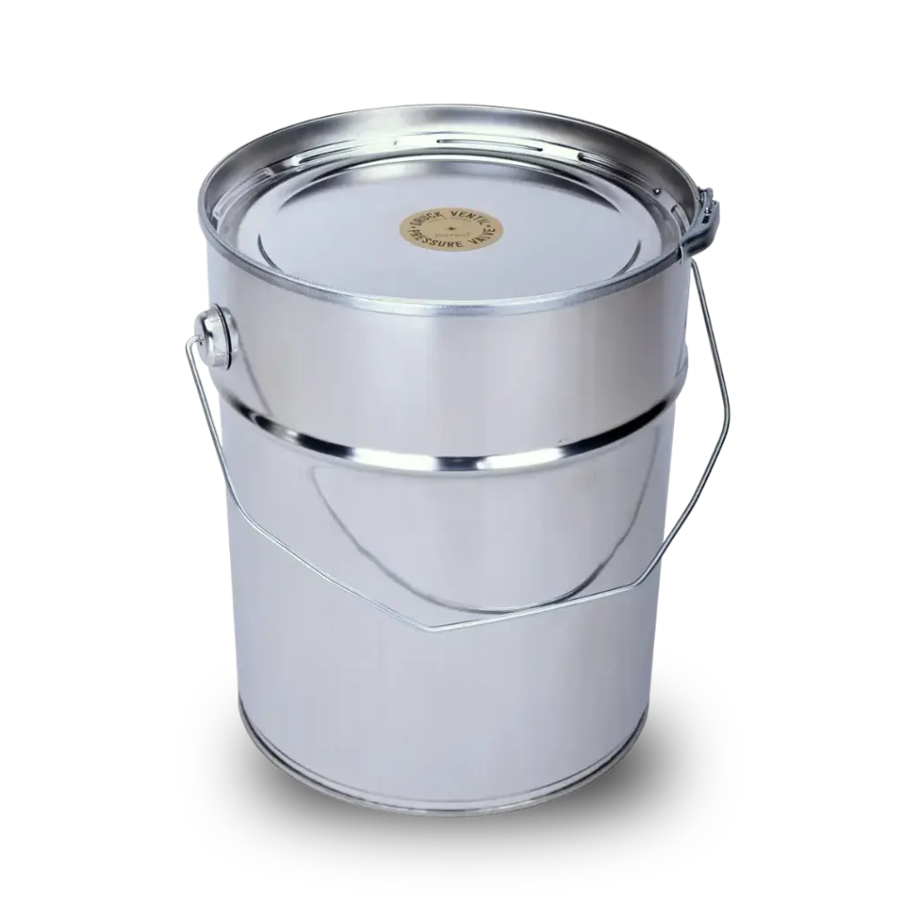 Koffieblik met ventiel voedselveilig 5 Liter