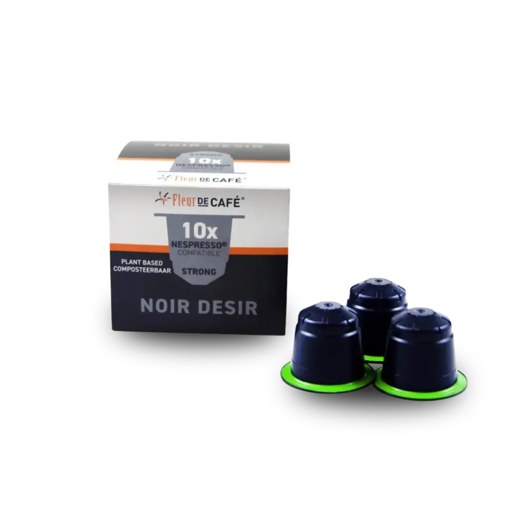 Koffiecups Noir desir 10 stuks
