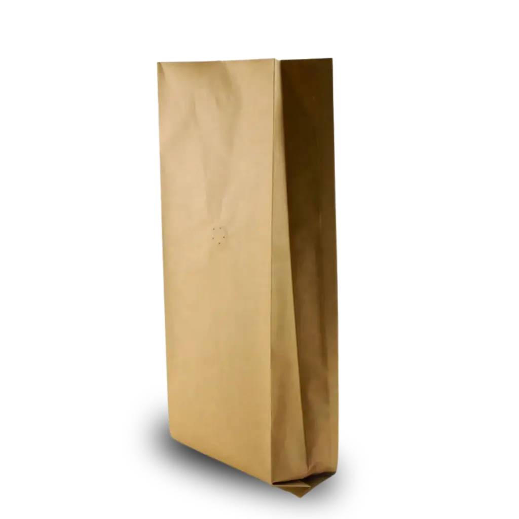 Koffiezak 1 kg kraft incl. ventiel