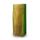 Koffiezak 1 kilo recyclebaar boxpouch met ventiel en zipper