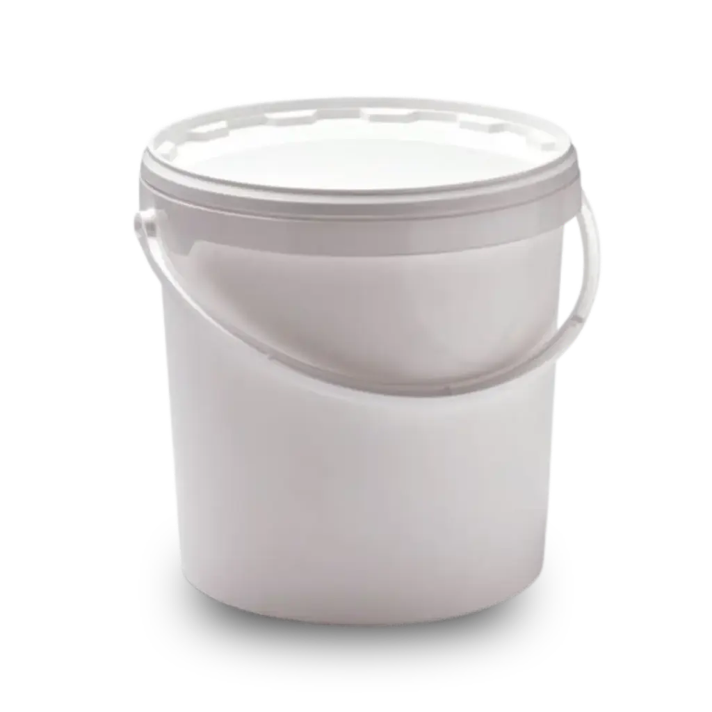 Kunstof emmer 10 liter met deksel