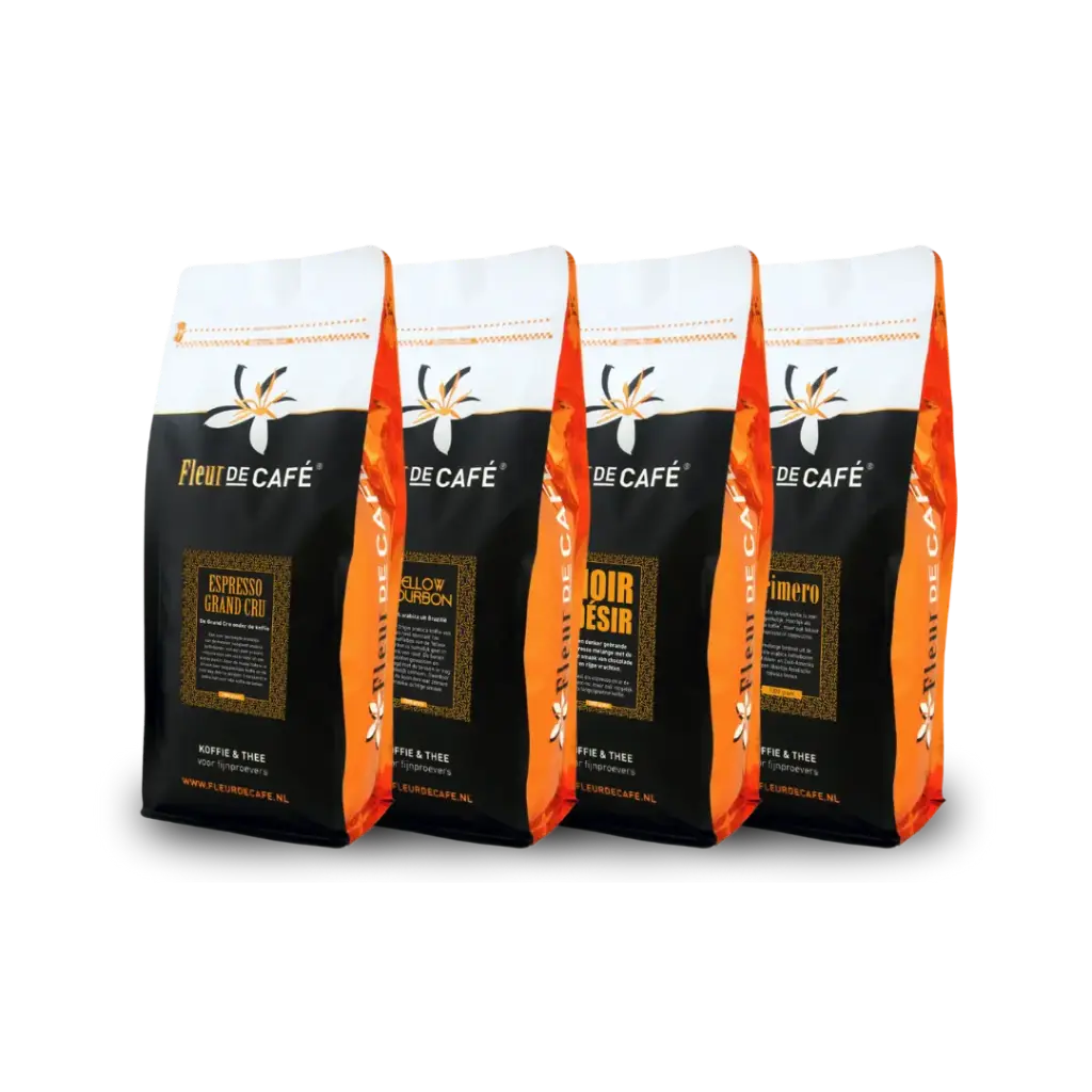 Proefpakket Populair 4 x 1 kg koffiebonen