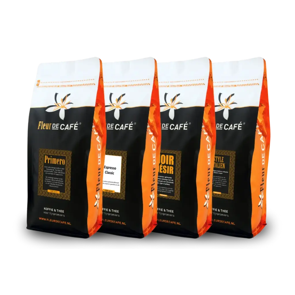 Proefpakket espressobonen 4 x 1 kg