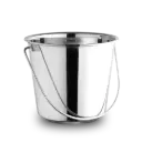 Op = op RVS emmer voedselveilig 7 liter