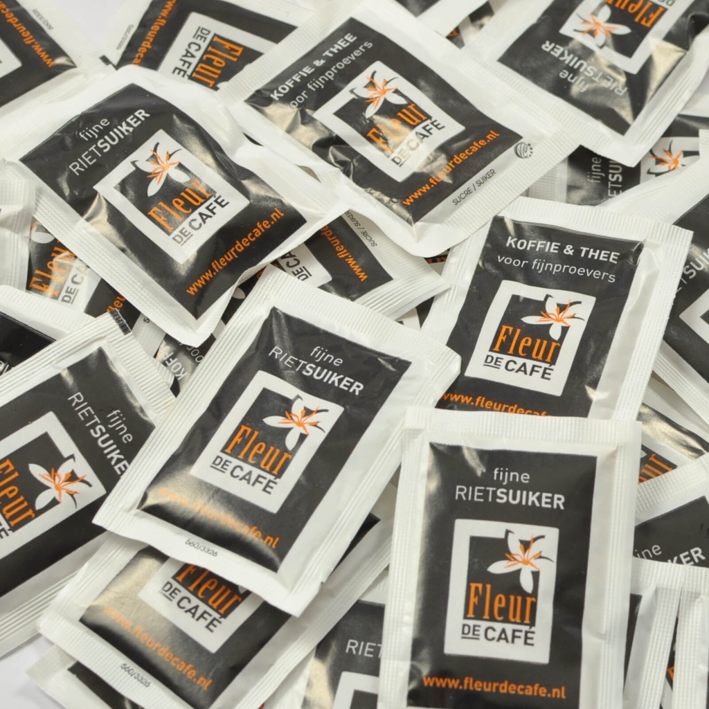 Rietsuikerzakjes 1000 x 4gr