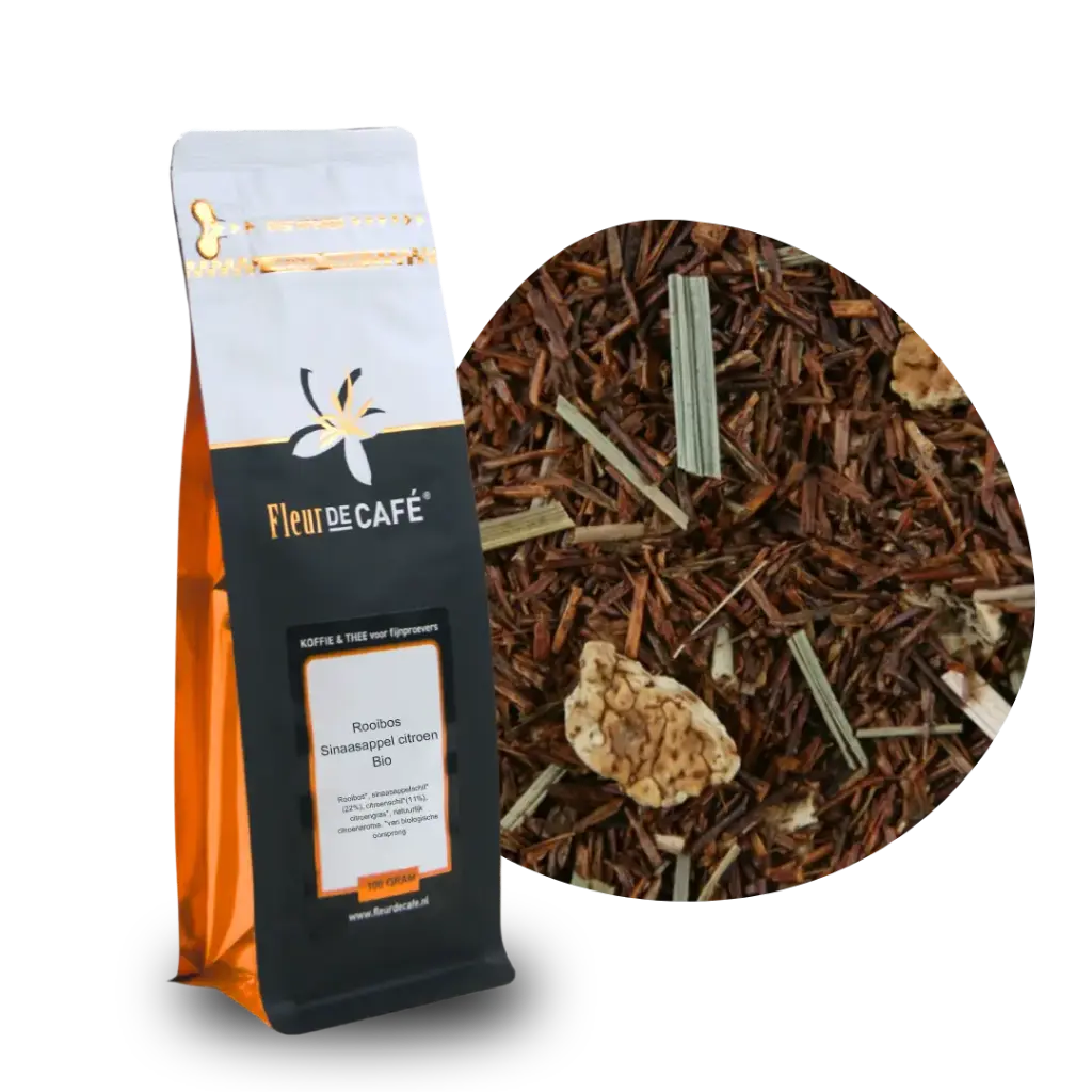 Rooibos Sinaasappel citroen Bio 100 gram