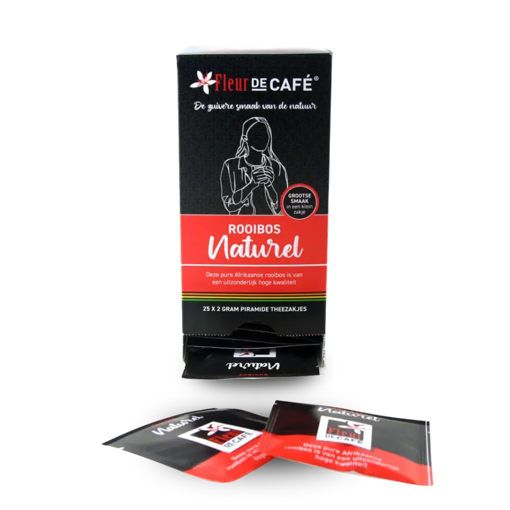 Rooibos naturel theezakjes 25 stuks