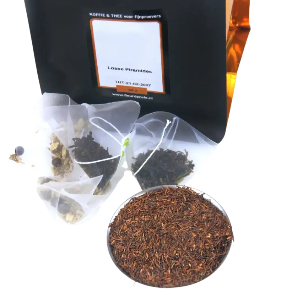 Rooibos naturel theezakjes LOS 50 x 2 gram