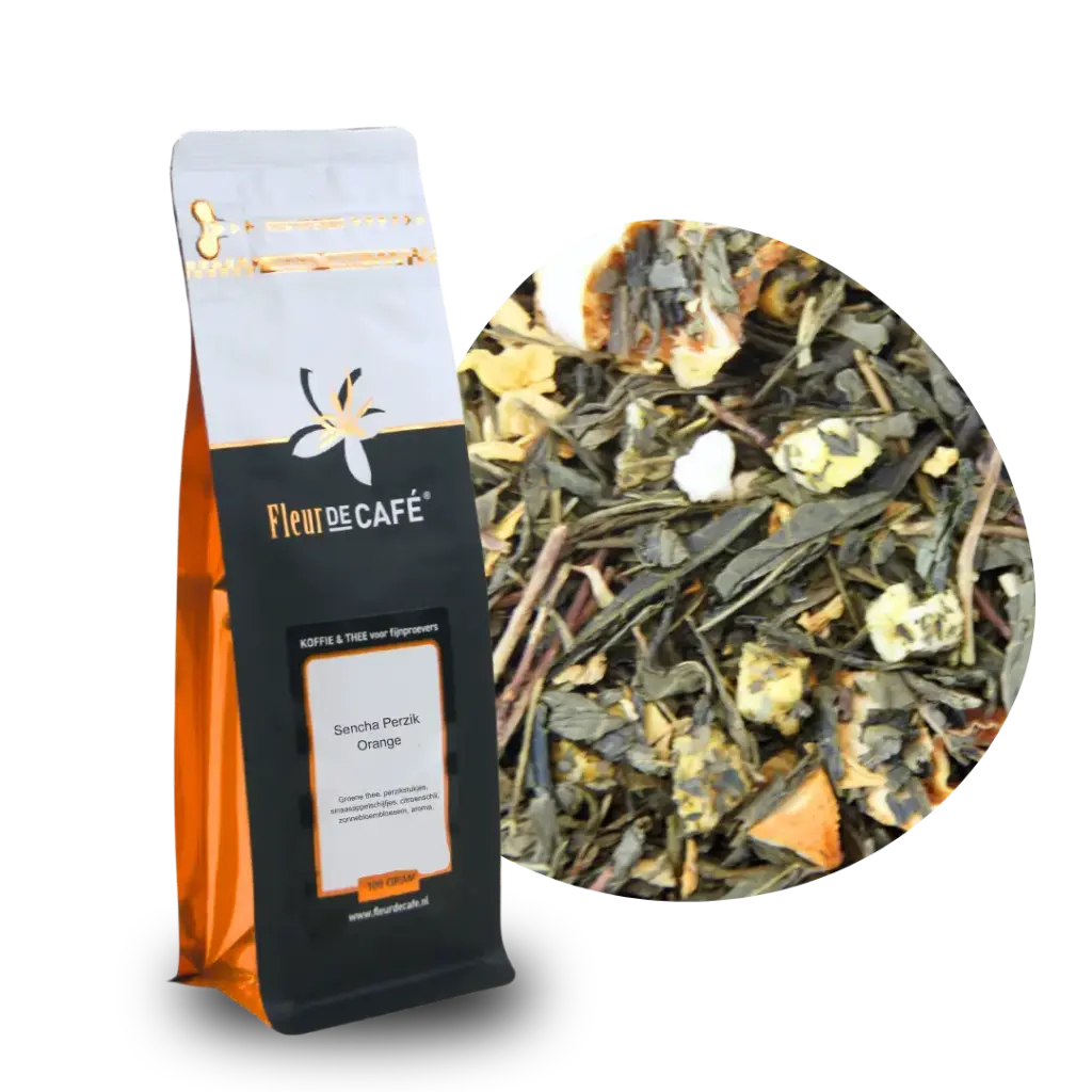 Sencha Perzik Orange 100 gram