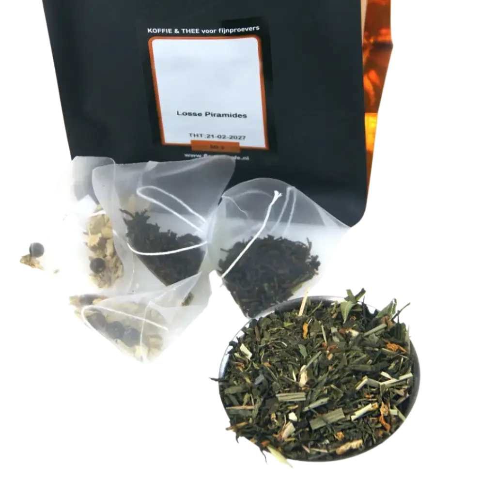 Sencha lemon theezakjes LOS 50 x 2 gram
