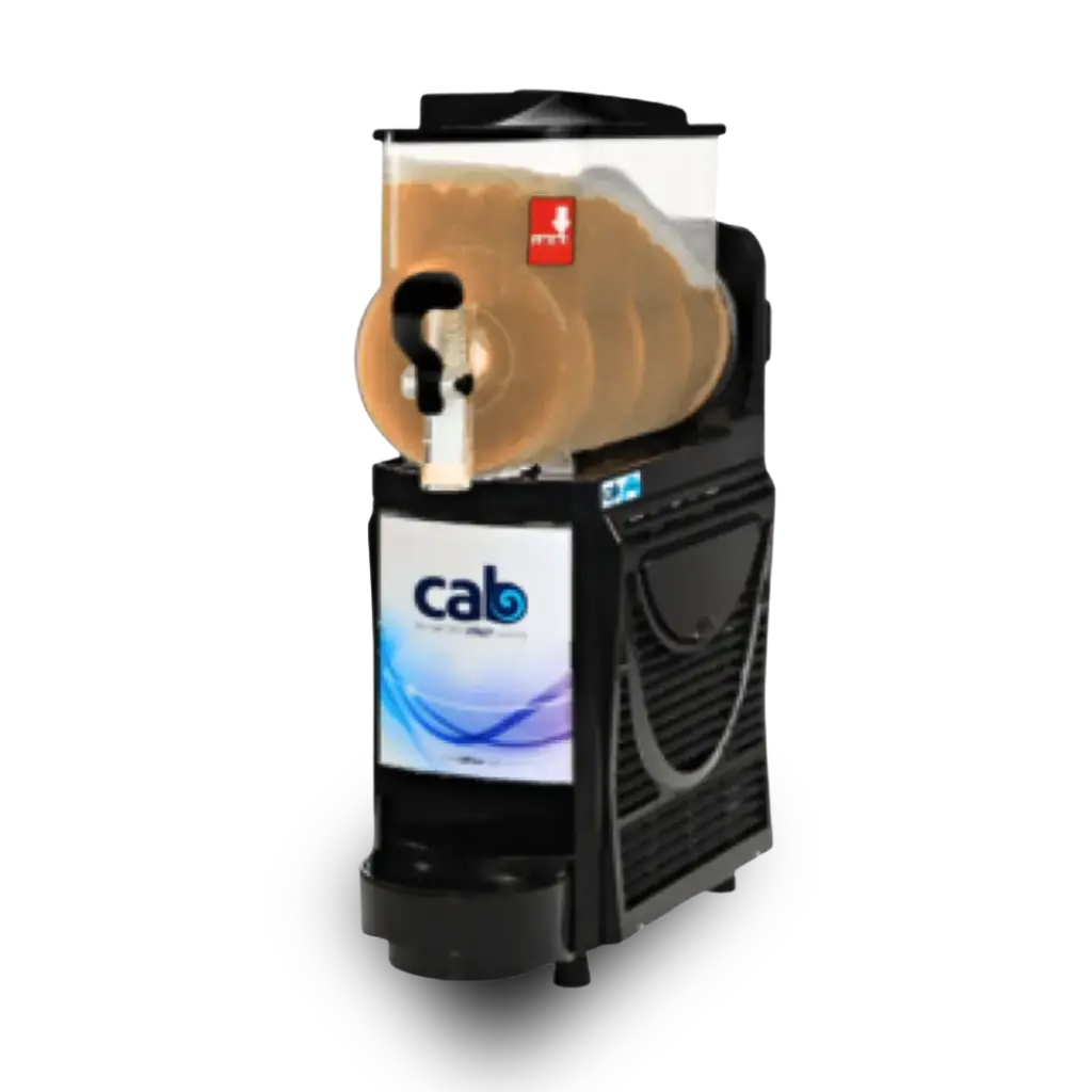 Slush machine Faby Cream 6 liter Zwart