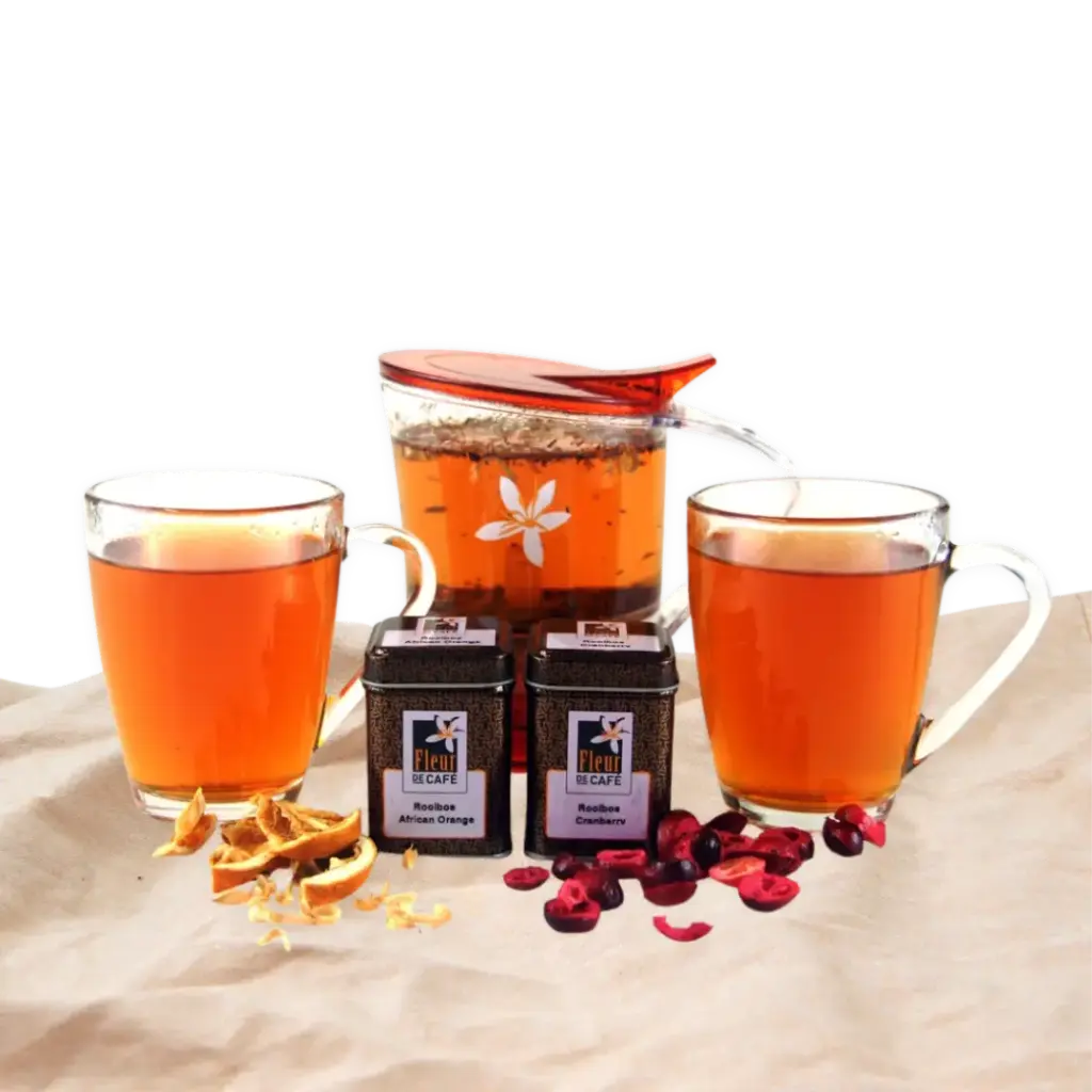 Tea for Two 1 Rooibos African Orange & Rooibos Cranberry