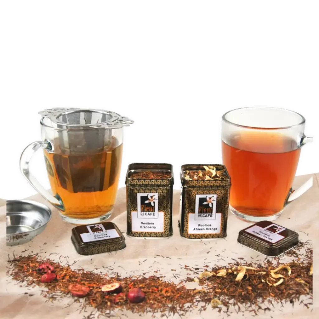 Tea for Two 2 Rooibos African Orange & Rooibos cranberry
