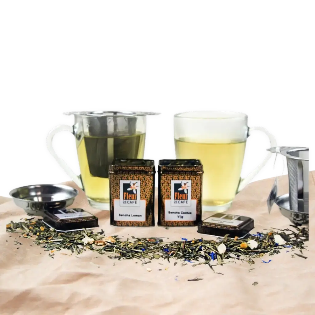 Tea for Two 2 Sencha Lemon & Sencha cactus Vijg