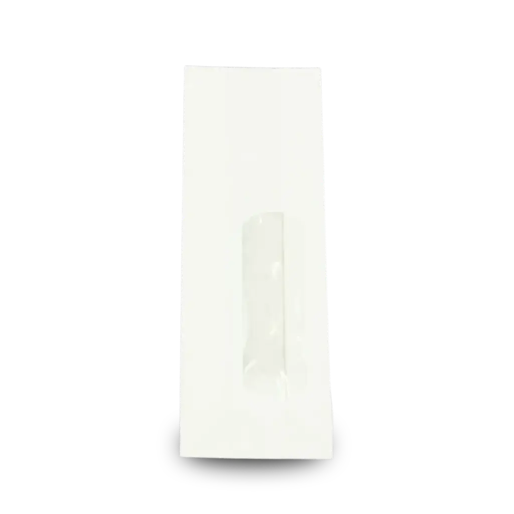 Theezakjes wit met venster 250 gram