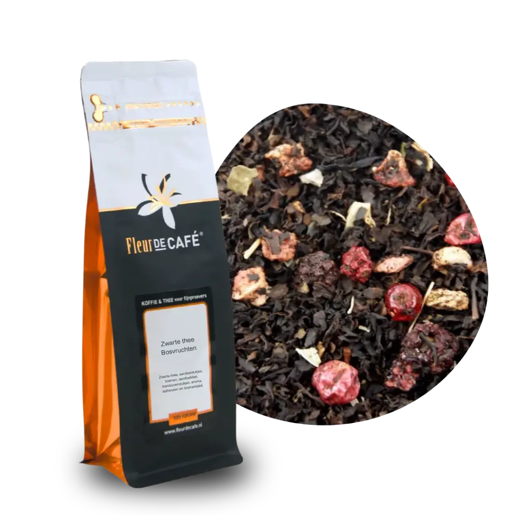 Zwarte thee Bosvruchten 100 gram
