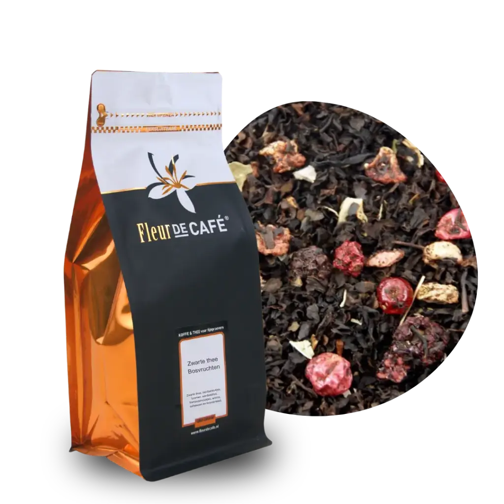 Zwarte thee Bosvruchten 250 gram