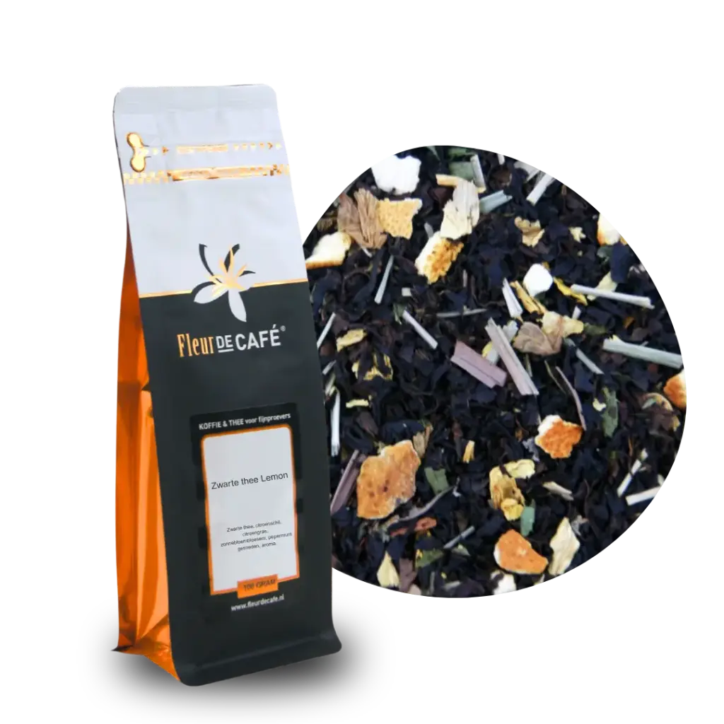 Zwarte thee Lemon 100 gram