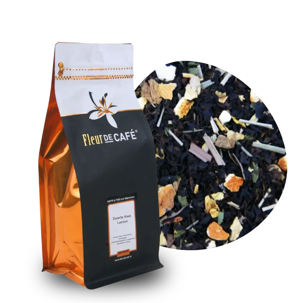Zwarte thee Lemon 250 gram