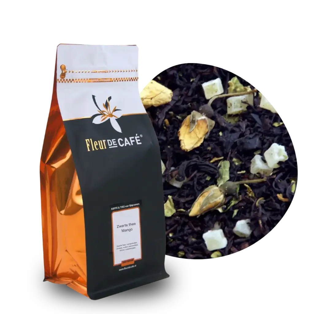 Zwarte thee Mango 250 gram