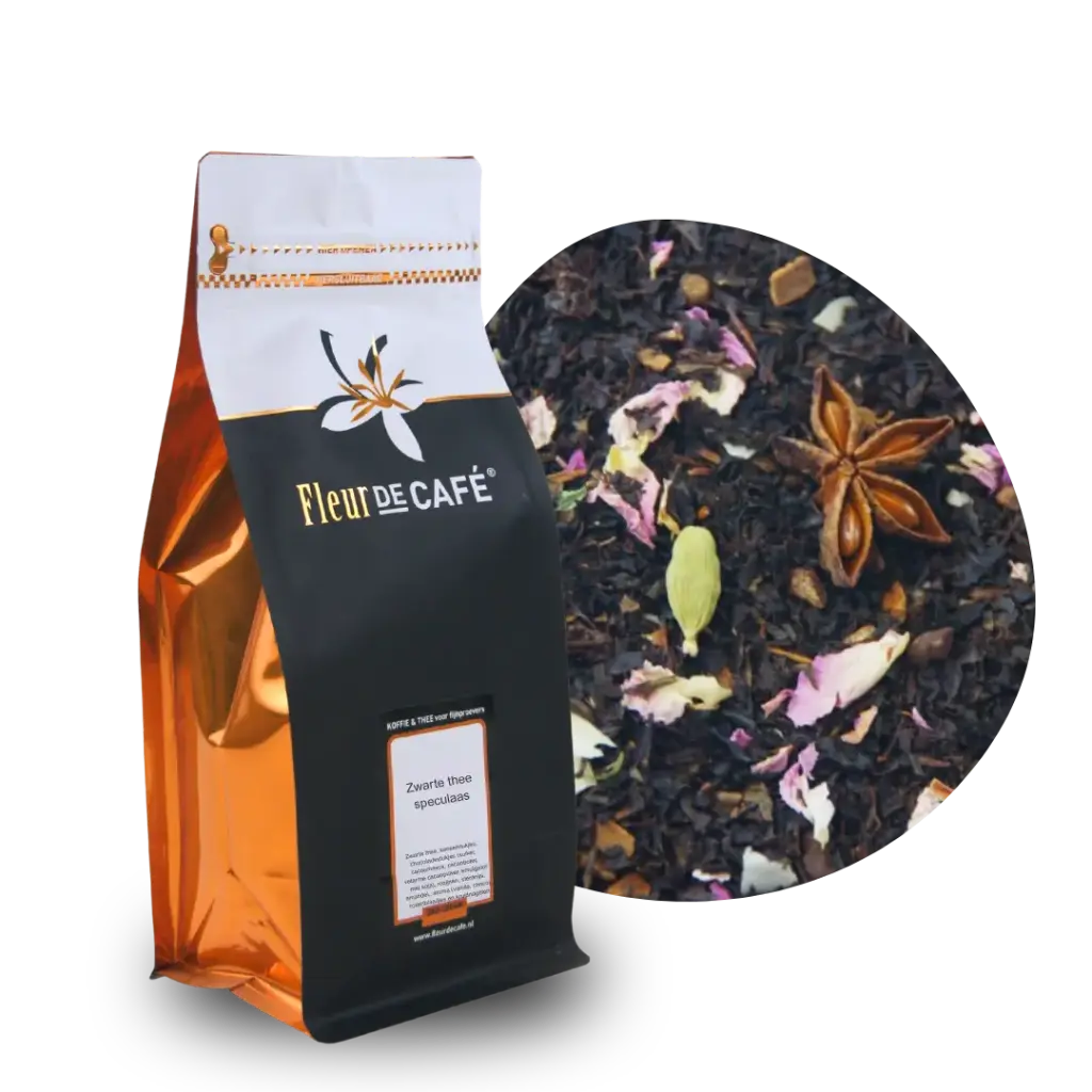 Zwarte thee speculaas 250 gram