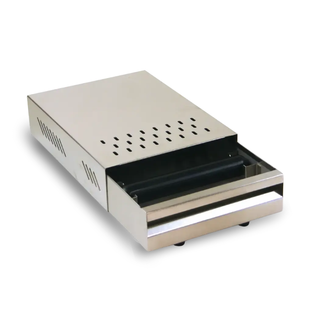 Afkloplade RVS (35x25x9.5cm)