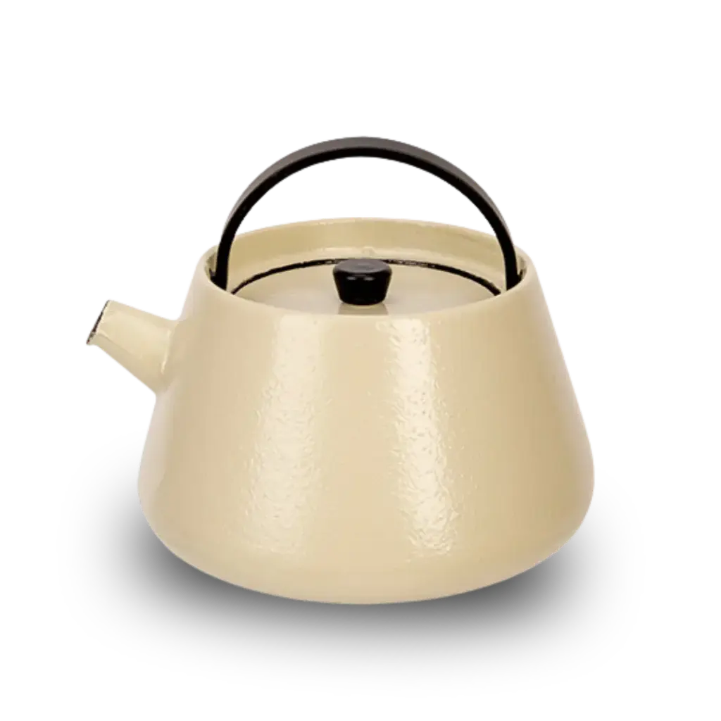 Theepot Billy crème gietijzer 38 cl