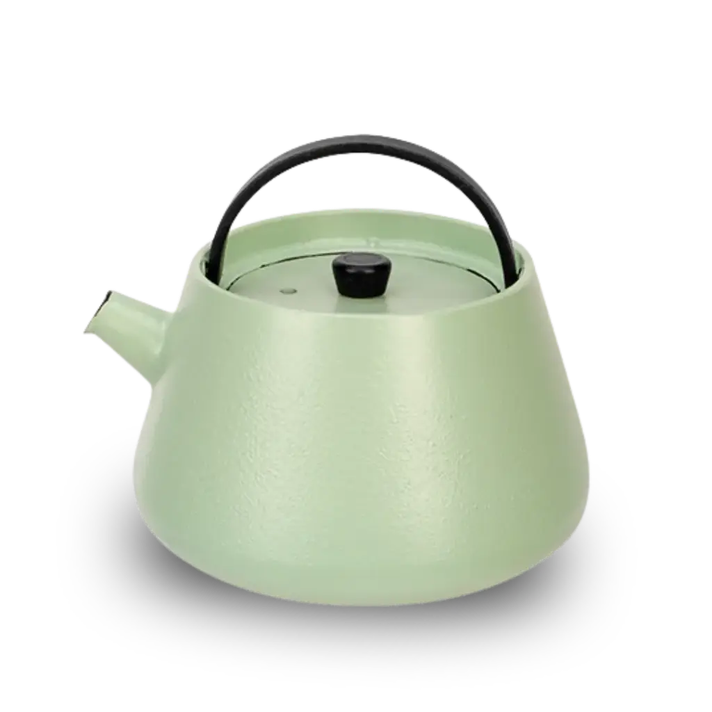 Theepot Billy Mintgroen gietijzer 38 cl