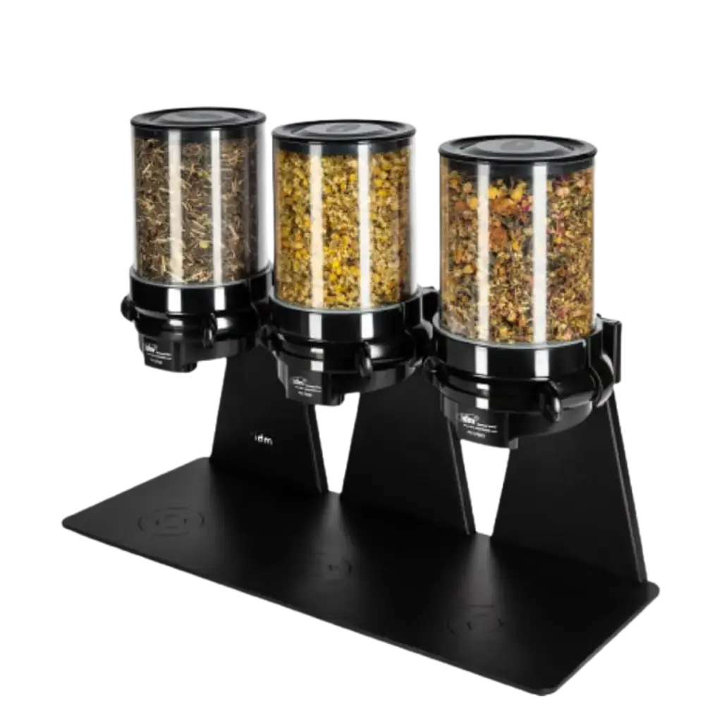 Theedispenser losse thee staand set
