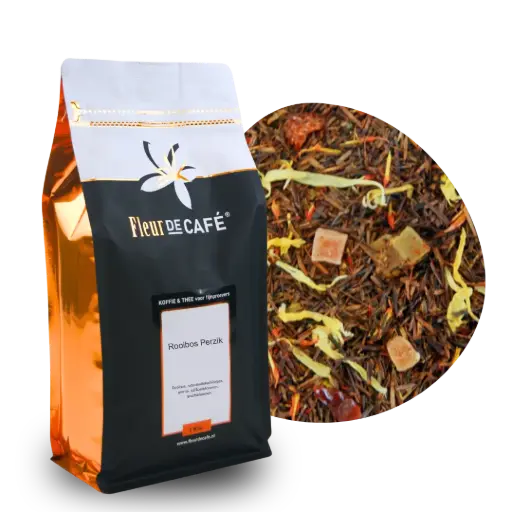 [TGR016] op = op Rooibos Perzik 1 kg