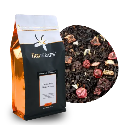 [TGZ006] Zwarte thee Bosvruchten 1 kg