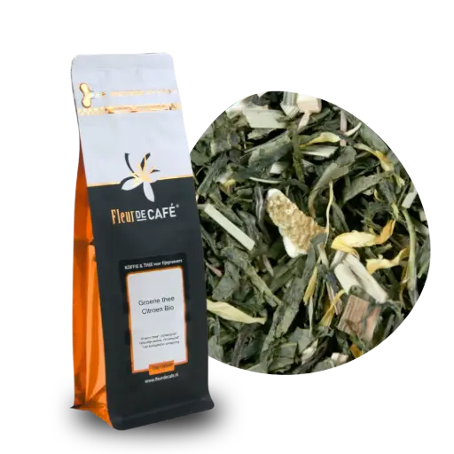 [TKO011] Groene thee Citroen Bio 100 gram