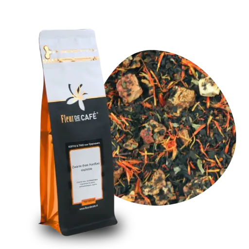 [TKZ053] Zwarte thee Aardbei explosie 100 gram